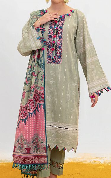 Orient Light Pistachio Lawn Suit | Pakistani Dresses in USA- Image 1