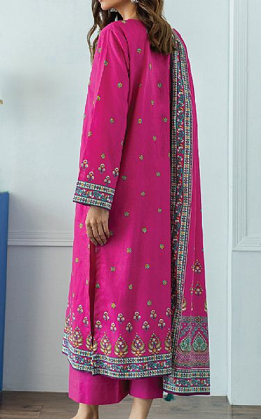 Orient Hot Pink Lawn Suit | Pakistani Lawn Suits- Image 2