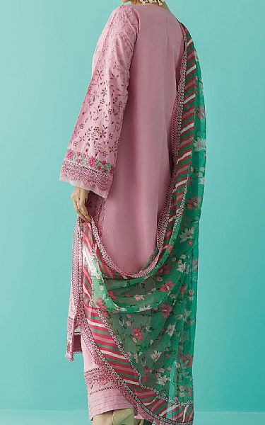 Orient Dust Pink Lawn Suit | Pakistani Lawn Dress in USA- Image 2