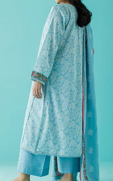 Orient Moonstone Blue Lawn Suit | Pakistani Lawn Suits- Image 2