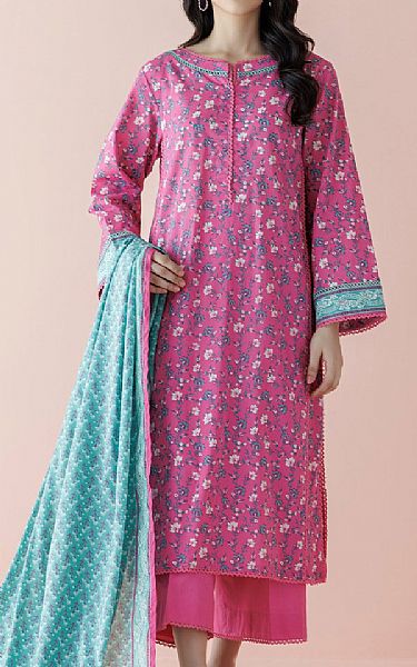 Orient Pink Lawn Suit | Pakistani Lawn Suits- Image 1