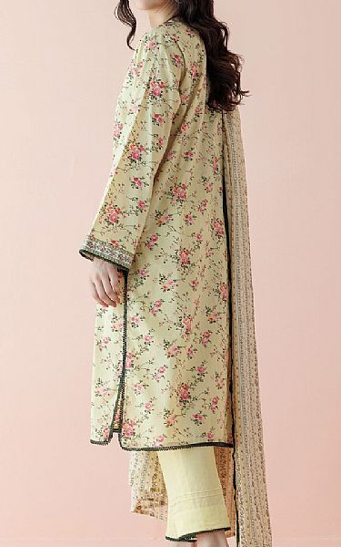 Orient Thistle Green Lawn Suit | Pakistani Lawn Suits- Image 2