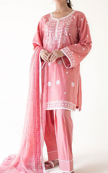 Orient Peach Lawn Suit | Pakistani Lawn Dress in USA- Image 1