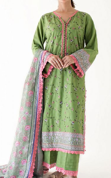 Orient Green Lawn Suit | Pakistani Lawn Dress in USA- Image 1