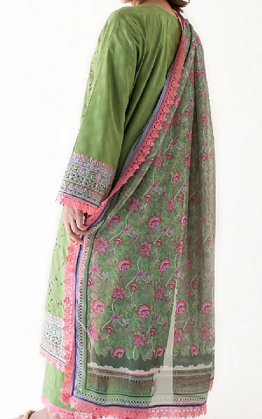 Orient Green Lawn Suit | Pakistani Lawn Dress in USA- Image 2