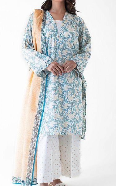 Orient Off-white Lawn Suit | Pakistani Lawn Dress in USA- Image 1