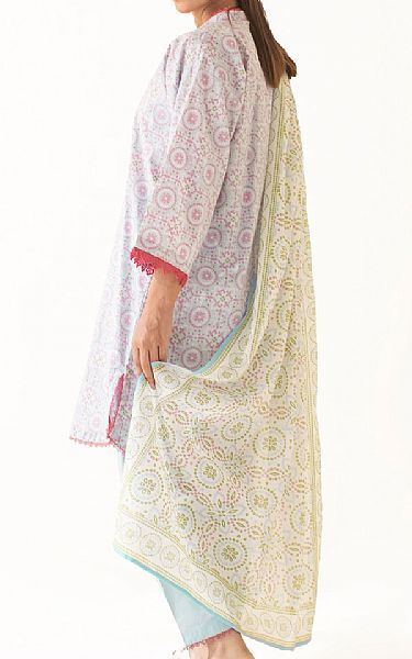 Orient Sky Blue Lawn Suit | Pakistani Lawn Dress in USA- Image 2