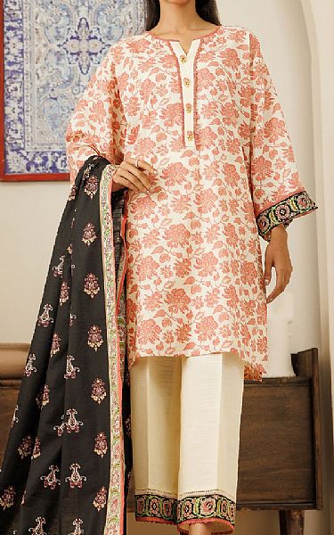 Orient Off-white Khaddar Suit | Pakistani Winter Dresses in USA- Image 1