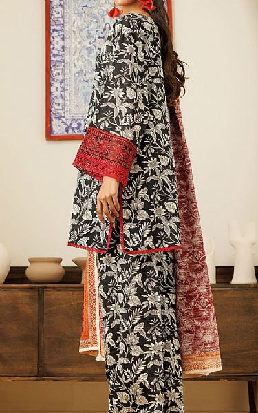 Orient Black/White Khaddar Suit | Pakistani Winter Dresses in USA- Image 2
