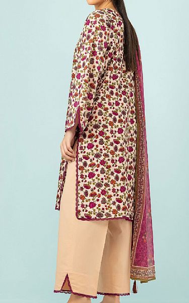 Orient Peach Lawn Suit | Pakistani Lawn Dress in USA- Image 2
