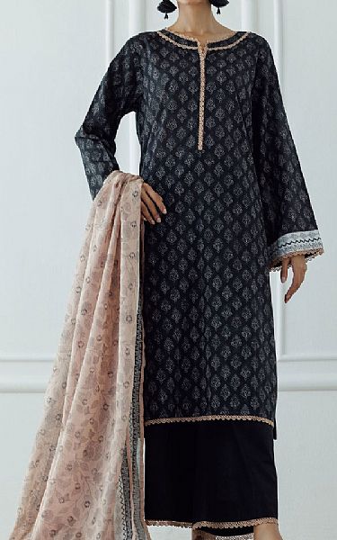 Orient Black Lawn Suit | Pakistani Lawn Dress in USA- Image 1