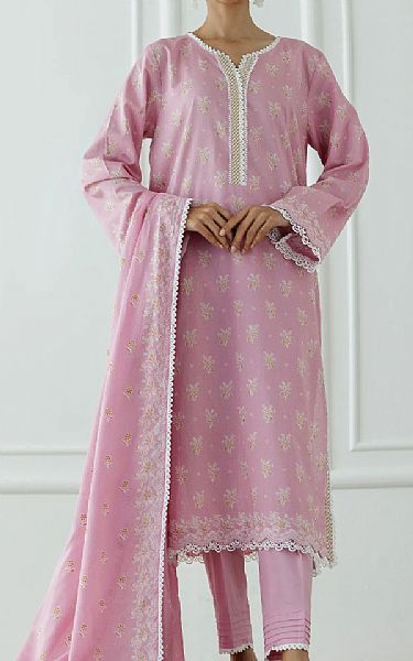 Orient Pink Lawn Suit | Pakistani Lawn Dress in USA- Image 1