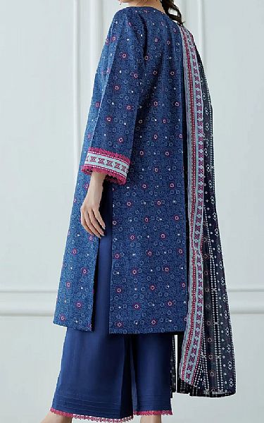 Orient Navy Blue Lawn Suit | Pakistani Lawn Dress in USA- Image 2