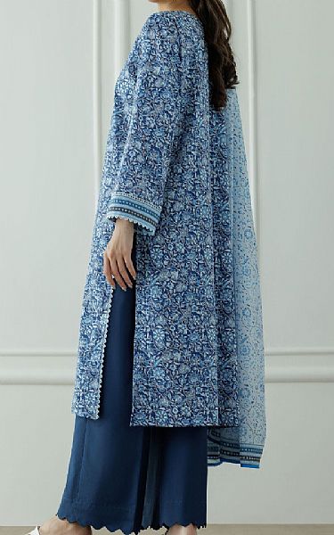 Orient Navy Blue Lawn Suit | Pakistani Lawn Dress in USA- Image 2