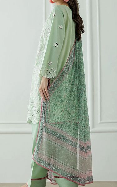 Orient Light Green Lawn Suit | Pakistani Lawn Dress in USA- Image 2