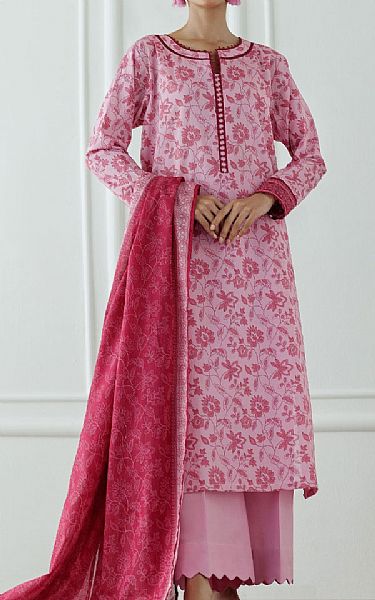 Orient Tea Pink Lawn Suit | Pakistani Lawn Dress in USA- Image 1