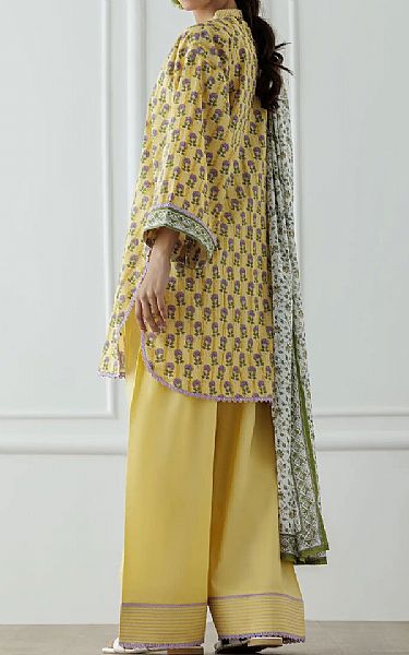 Orient Yellow Lawn Suit | Pakistani Lawn Dress in USA- Image 2