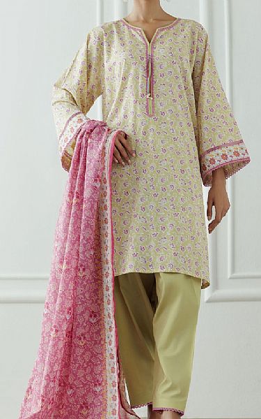 Orient Lime Green Lawn Suit | Pakistani Lawn Dress in USA- Image 1
