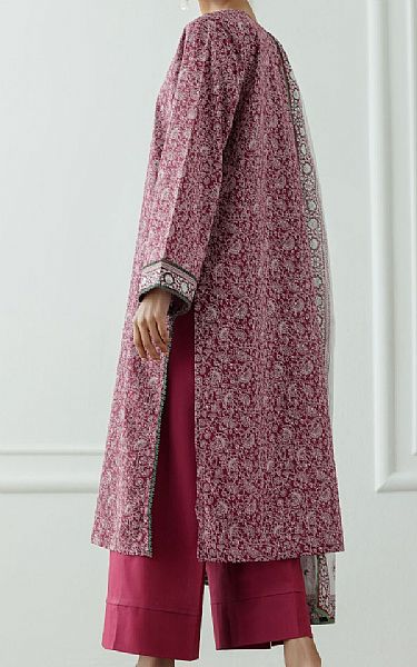 Orient Maroon Lawn Suit | Pakistani Lawn Dress in USA- Image 2