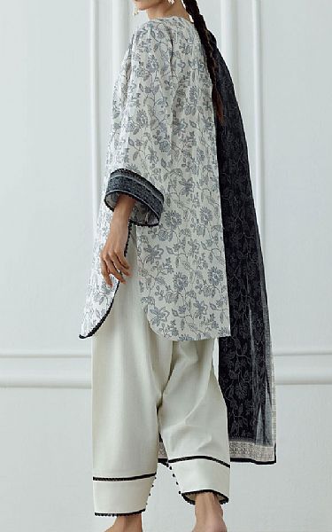 Orient Off-white Lawn Suit | Pakistani Lawn Dress in USA- Image 2