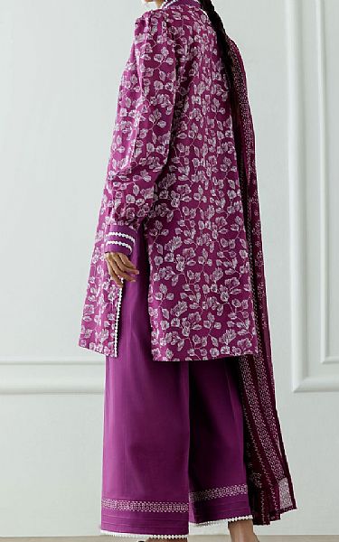 Orient Magenta Lawn Suit | Pakistani Lawn Dress in USA- Image 2