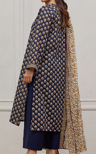 Orient Navy Blue Lawn Suit | Pakistani Lawn Dress in USA- Image 2
