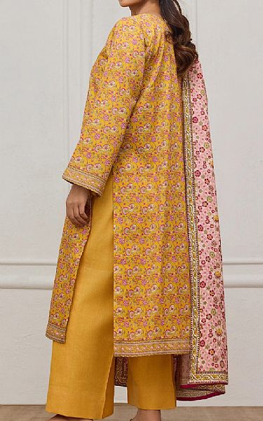 Orient Mustard Lawn Suit | Pakistani Lawn Dress in USA- Image 2