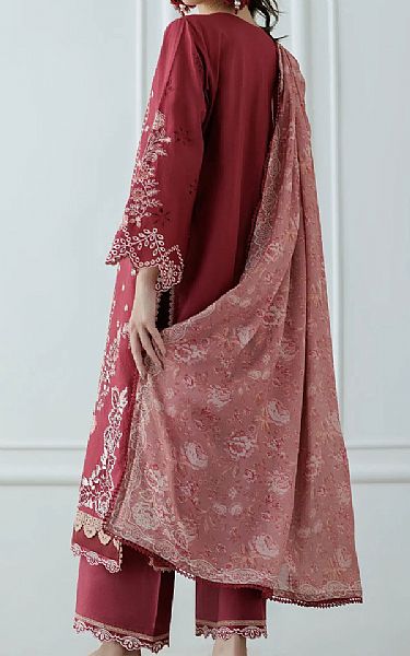 Orient Maroon Lawn Suit | Pakistani Lawn Dress in USA- Image 2