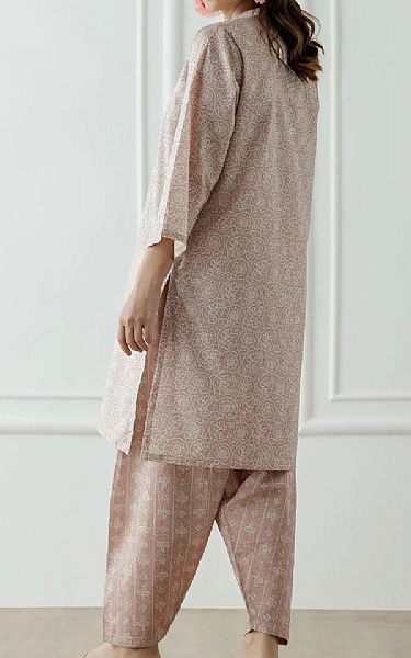 Orient Beige Lawn Suit (2 Pcs) | Pakistani Lawn Dress in USA- Image 2