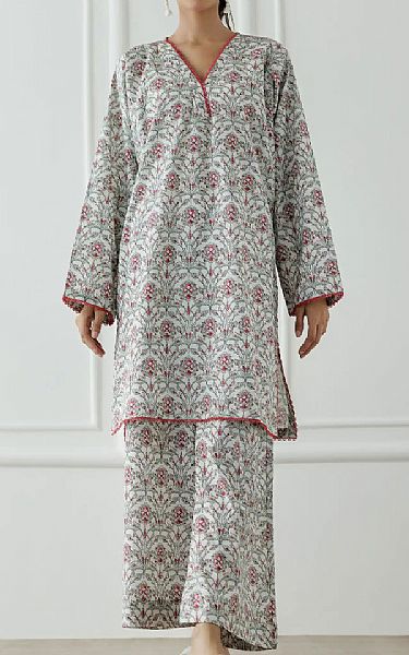 Orient Off-white Lawn Suit (2 Pcs) | Pakistani Lawn Dress in USA- Image 1