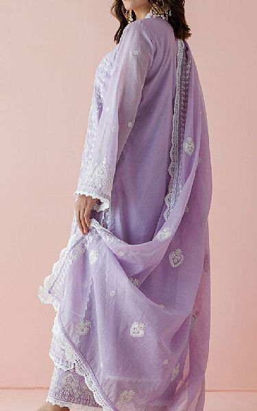 Orient Lilac Cotton Suit | Pakistani Lawn Dress in USA- Image 2