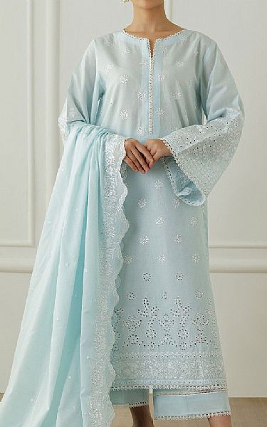 Orient Baby Blue Lawn Suit | Pakistani Lawn Dress in USA- Image 1