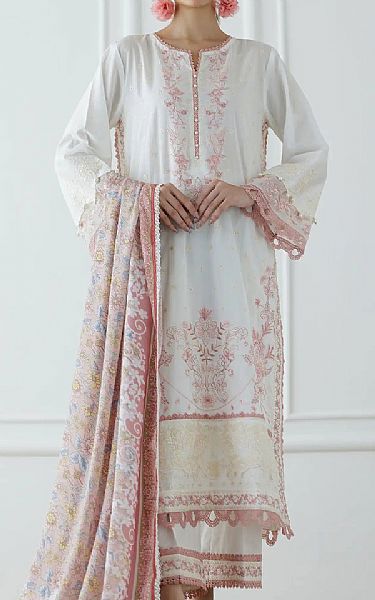 Orient Off-white Lawn Suit | Pakistani Lawn Dress in USA- Image 1