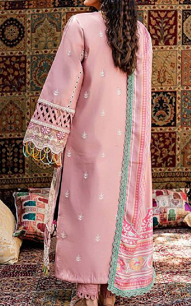 Parishay Oriental Pink Dobby Suit | Pakistani Winter Dresses- Image 2