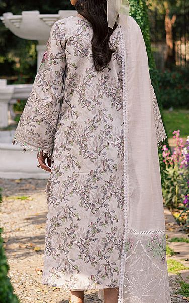 Parishay Pastel Grey Lawn Suit | Pakistani Lawn Dress in USA- Image 2
