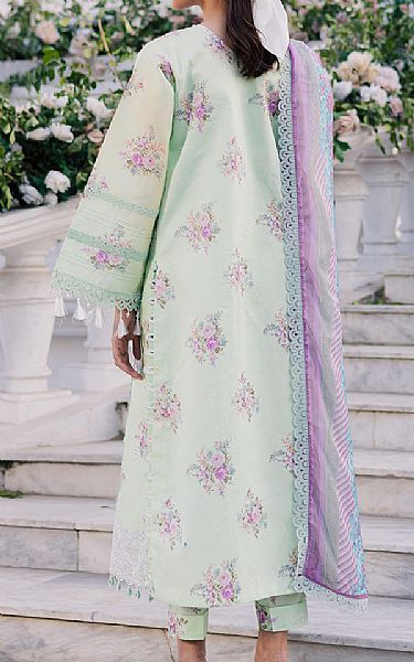 Parishay Light Green Lawn Suit | Pakistani Lawn Dress in USA- Image 2