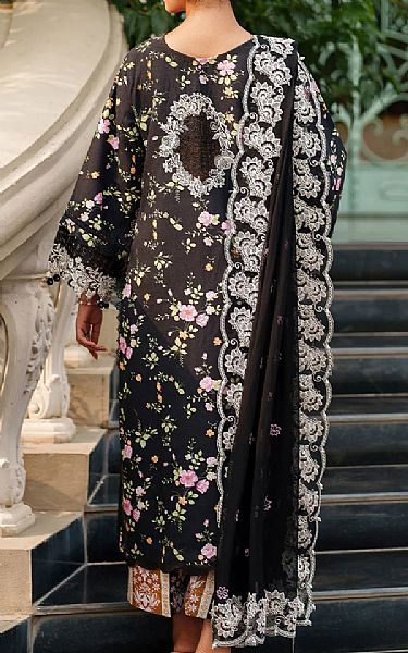 Parishay Black Viscose Suit | Pakistani Winter Dresses in USA- Image 2
