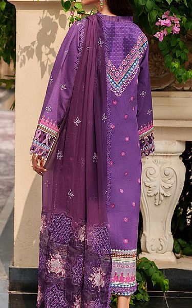 Parishay Purple Viscose Suit | Pakistani Winter Dresses in USA- Image 2