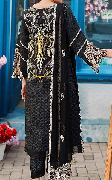 Parishay Black Viscose Suit | Pakistani Winter Dresses in USA- Image 2