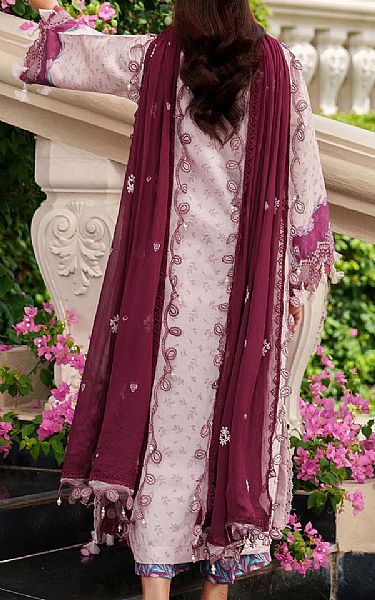 Parishay Lavender Viscose Suit | Pakistani Winter Dresses in USA- Image 2