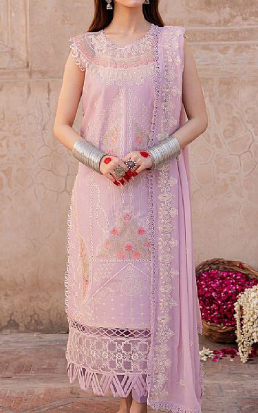 Parishay Pink Pearl Lawn Suit | Pakistani Lawn Dress in USA- Image 1