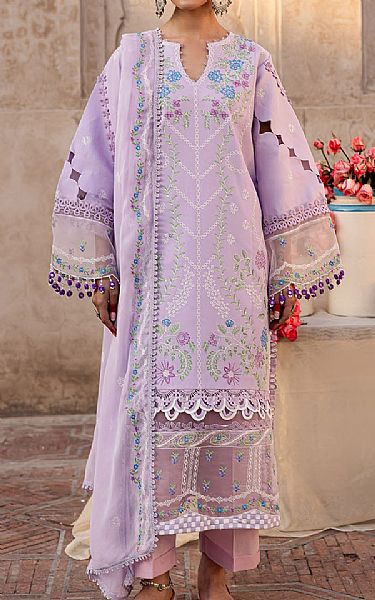 Parishay Lilac Lawn Suit | Pakistani Lawn Dress in USA- Image 1