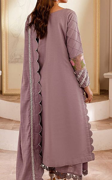 Parishay Light Mauve Khaddar Suit | Pakistani Winter Dresses in USA- Image 2