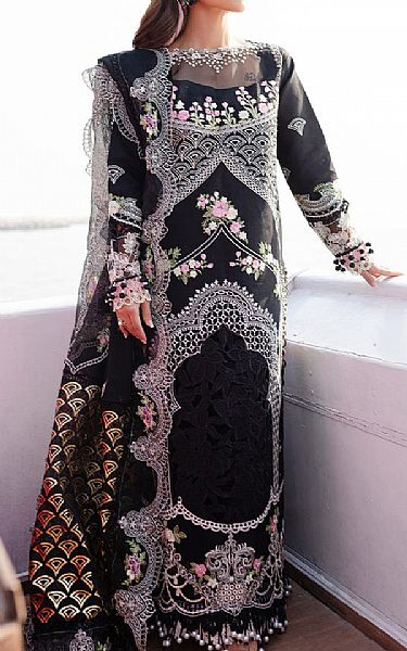 Parishay Black Lawn Suit | Pakistani Lawn Dress in USA- Image 1