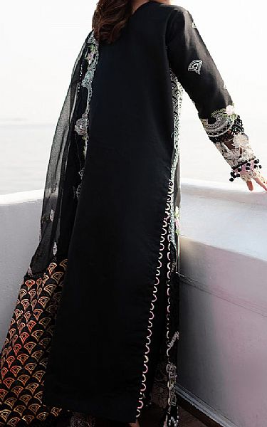 Parishay Black Lawn Suit | Pakistani Lawn Dress in USA- Image 2