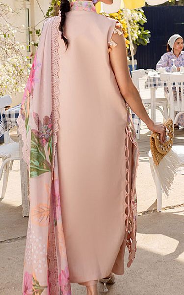 Parishay Cavern Pink Lawn Suit | Pakistani Lawn Dress in USA- Image 2