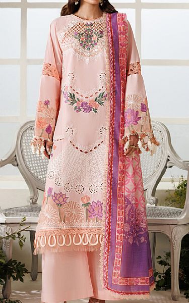 Parishay Light Pink Lawn Suit | Pakistani Lawn Dress in USA- Image 1