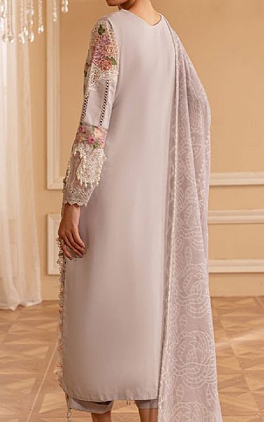 Parishay Grey Karandi Suit | Pakistani Winter Dresses in USA- Image 2