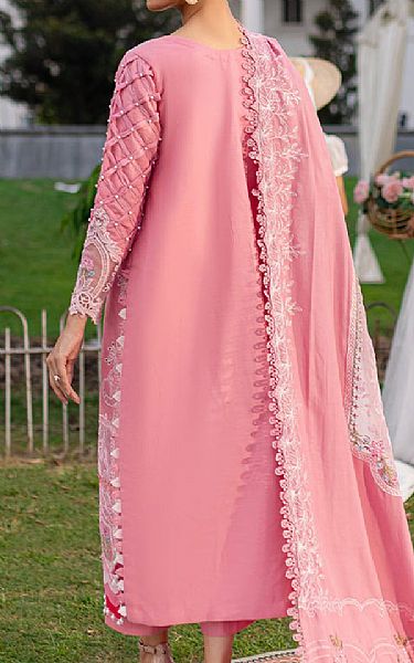 Parishay Flamingo Pink Khaddar Suit | Pakistani Winter Dresses in USA- Image 2