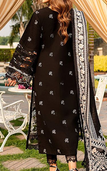 Parishay Black Khaddar Suit | Pakistani Winter Dresses- Image 2